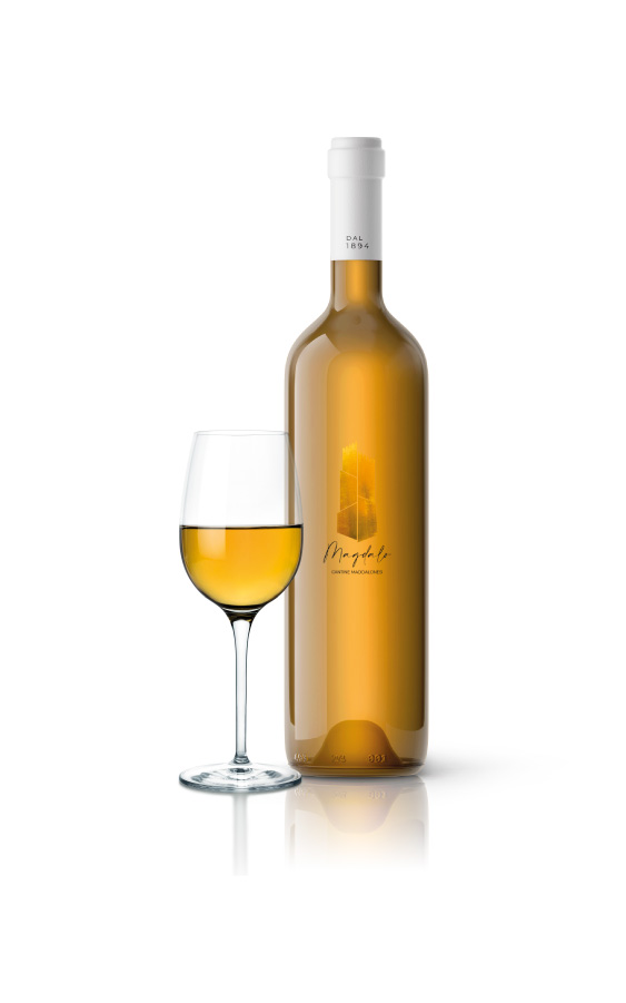 bottiglia di vino falanghina